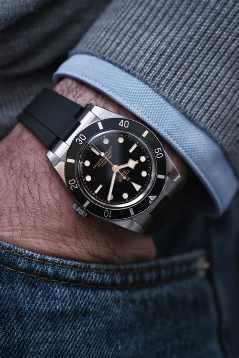 tudor kautschukband original|Tudor Black Bay 54 Chronometer No.